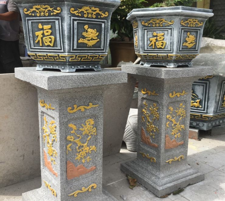 CHÂN ĐÔN TRỤ VUÔNG ABS KÊ CHẬU