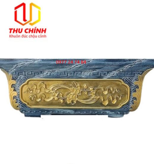 Khuôn chậu chữ nhật dài 70 rộng 48 cao 30 cm. Khuôn chậu cảnh abs