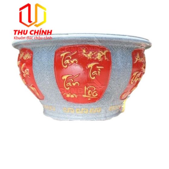 Khuôn chậu cảnh ABS tròn chum 68 ko đôn